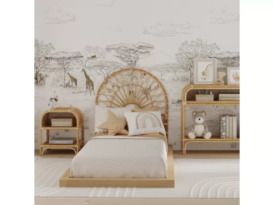Tête de lit 90 cm en rotin - Bahia