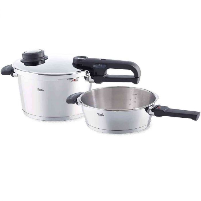 Fissler Vitavit® Premium-Schnellkochtopf-Set 4,5 L + 2,5 L