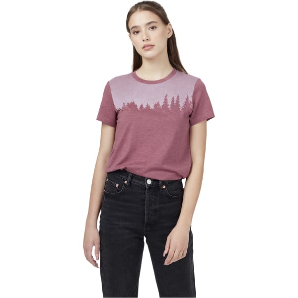 T-shirt TENTREE W JUNIPER SS TEE CRUSHED BERRY HEATHER
