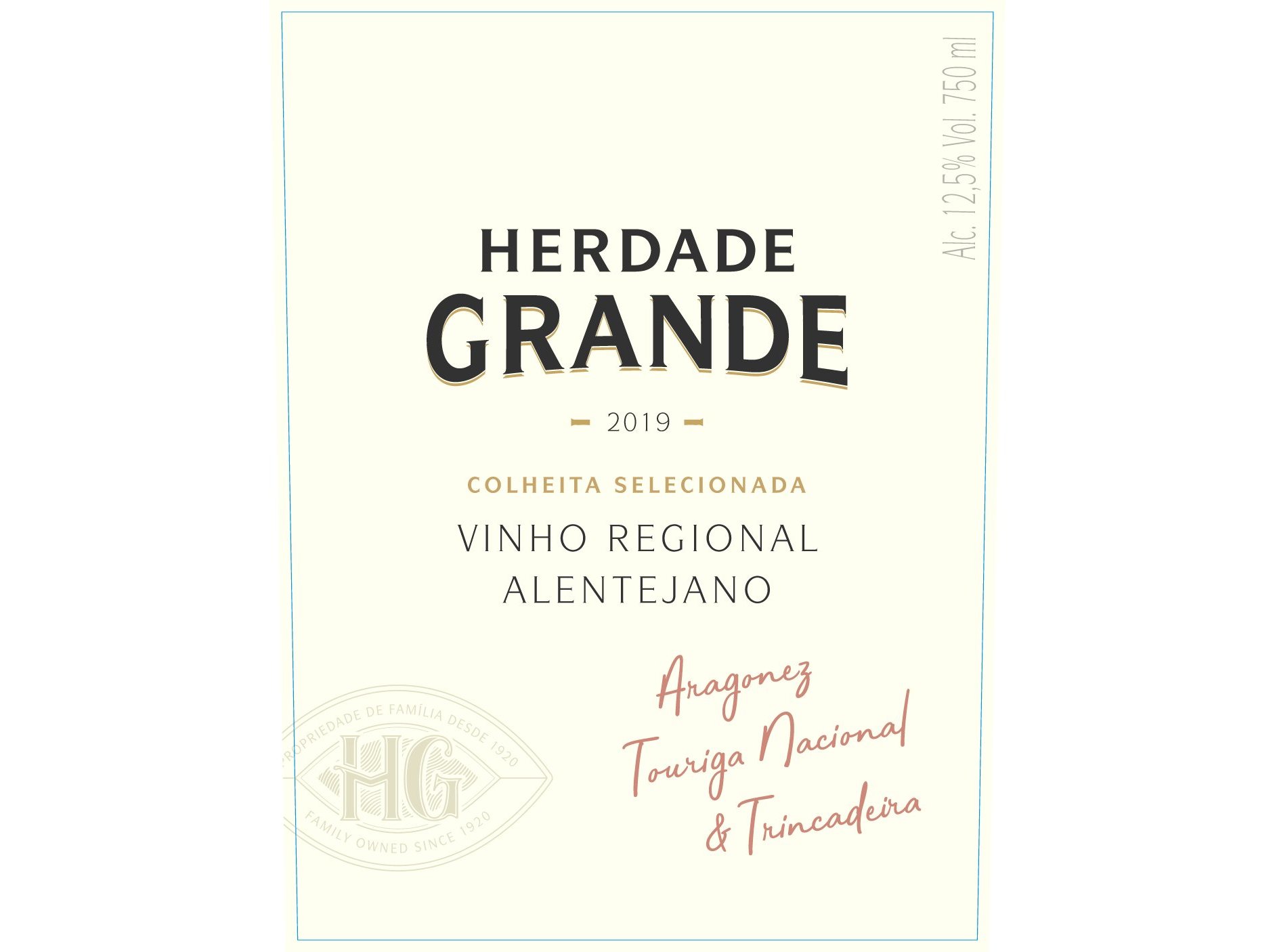 VINHO ROSÉ HERDADE GRANDE ALENTEJO 0.75L