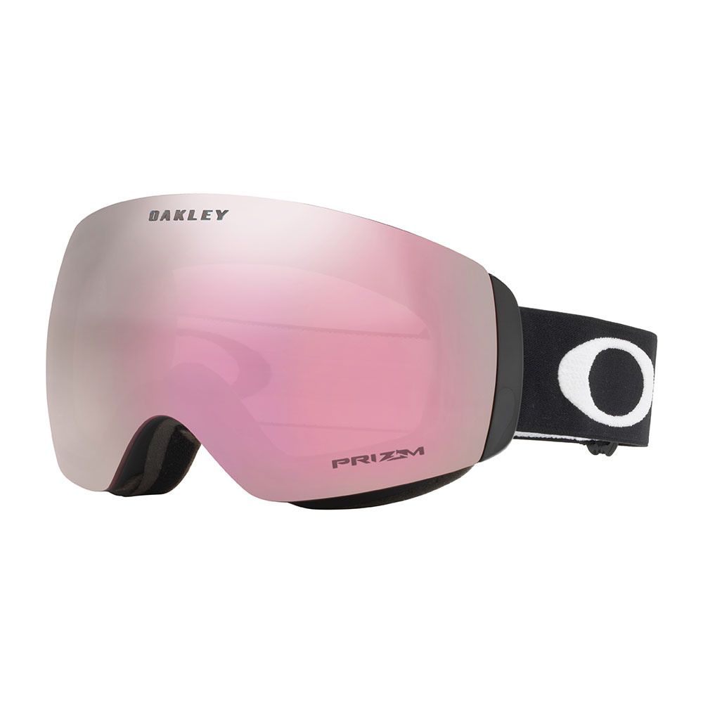 Oakley FLIGHT DECK M - Masque ski matte black/prizm snow hi pink