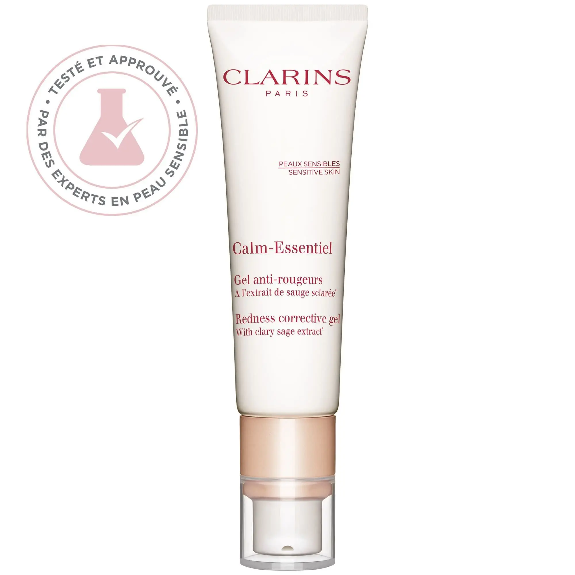 Clarins - Calm-Essentiel Gel anti-rougeurs à l'extrait de sauge sclarée*- Soin de jour
