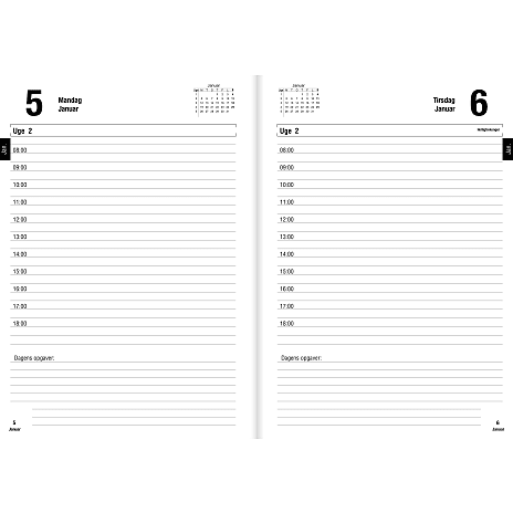 Kalender 2026 - indbunden