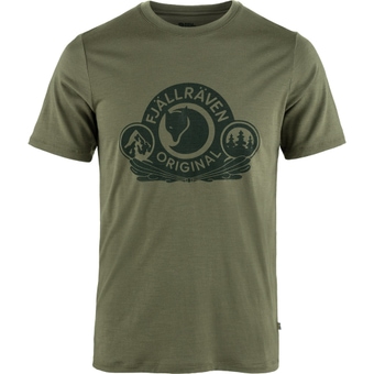 Fjällräven Abisko Wool Classic T-Shirt Laurel Green Herren