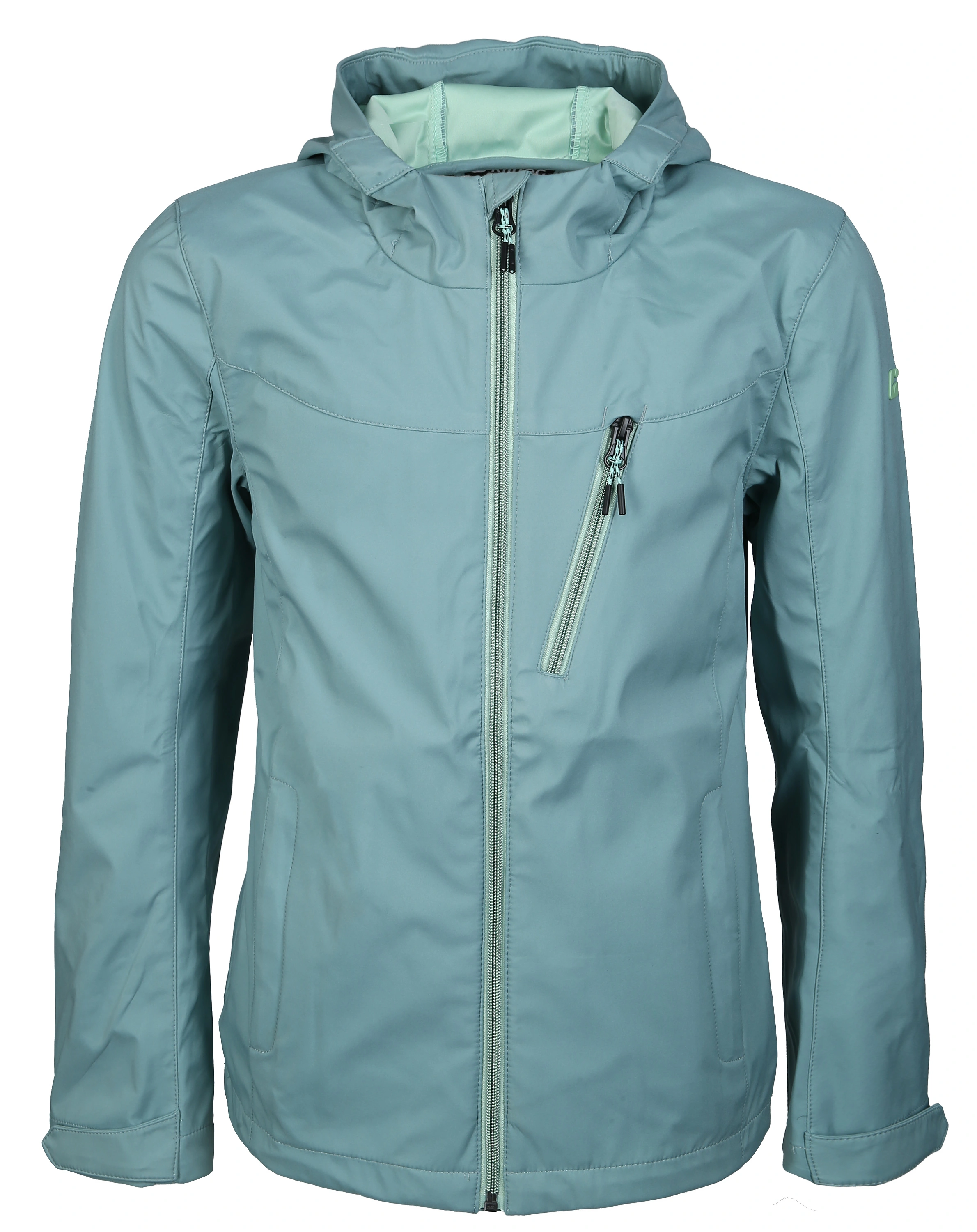 Softshelljacke KOS 235 GRLS in stahlmint