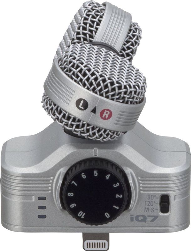 Zoom iQ7 - Microfoon - Mid-Side Stereo - Voor iPhone iPad iPod Touch