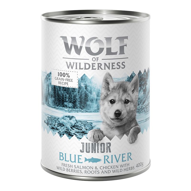 Lot Wolf of Wilderness 24 x 400 g pour chiot
