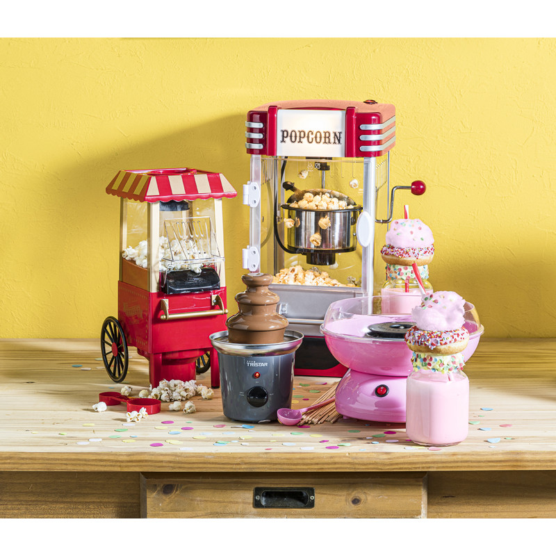 Suikerspinmachine - roze - 500 watt