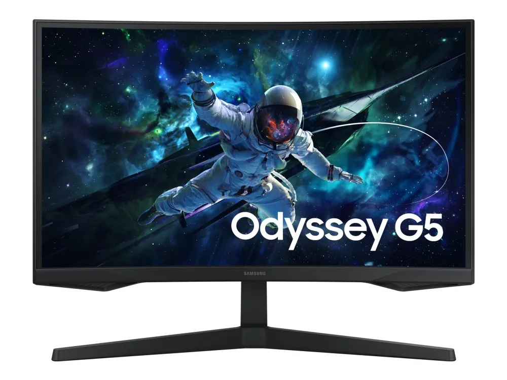 Samsung Odyssey G5 S27CG554EU - G55C Series - LED-skærm - gaming - kurvet - 27
