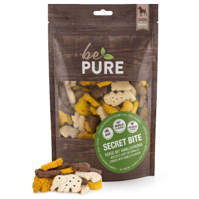 bePure Hundekekse Secret Bite Malt Vanilla 500g