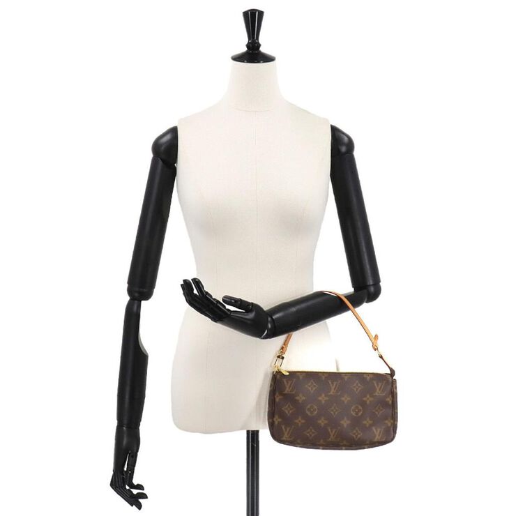 Louis Vuitton Vintage Louis Vuitton Pochette Accessoires Brown
