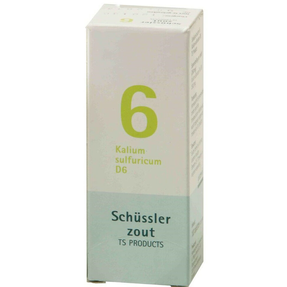 Pfluger Schussler Zout nr 6 Kalium Sulfuric D6100 tabletten