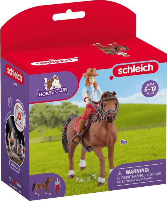 Schleich® 42539 Horse Club – Hannah & Cayenne