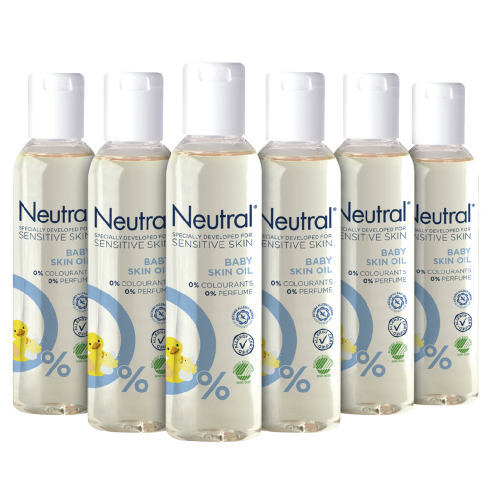 6x Neutral Baby Huidolie150 ml