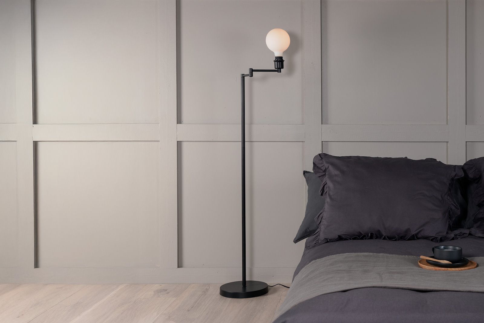 Virro gulvlampe Sort