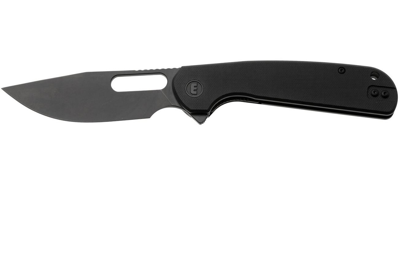 Eutektik Trinity TRI-BBW-R Blackwashed 14C28N, Black G10, zakmes