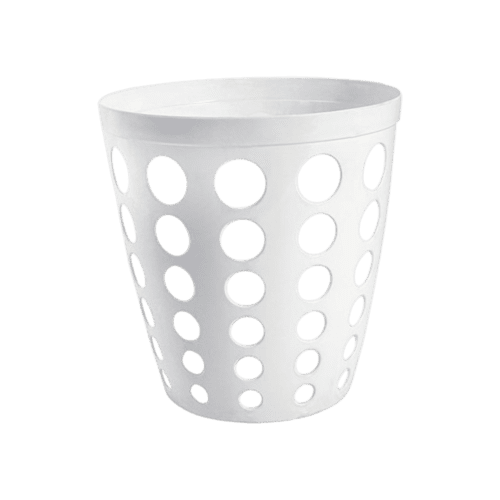 Corbeille Papier 12 litres blanche Medial