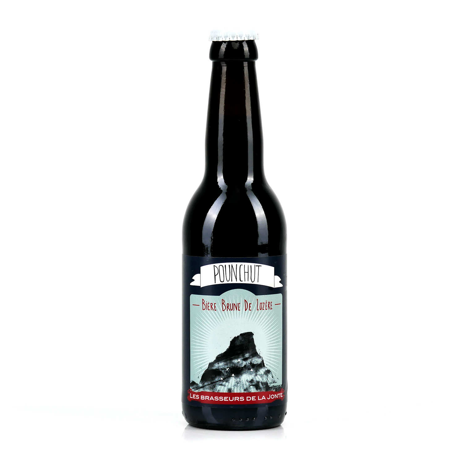 Bière Pounchut de Lozère - Brune 6%