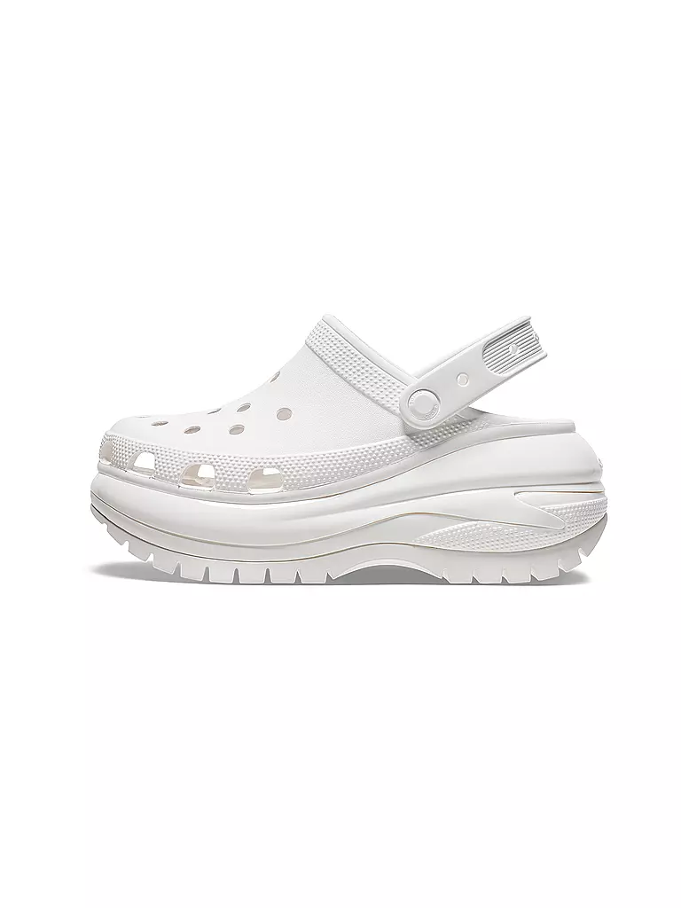 CROCS Pantoletten MEGA CRUSH CLOG weiss