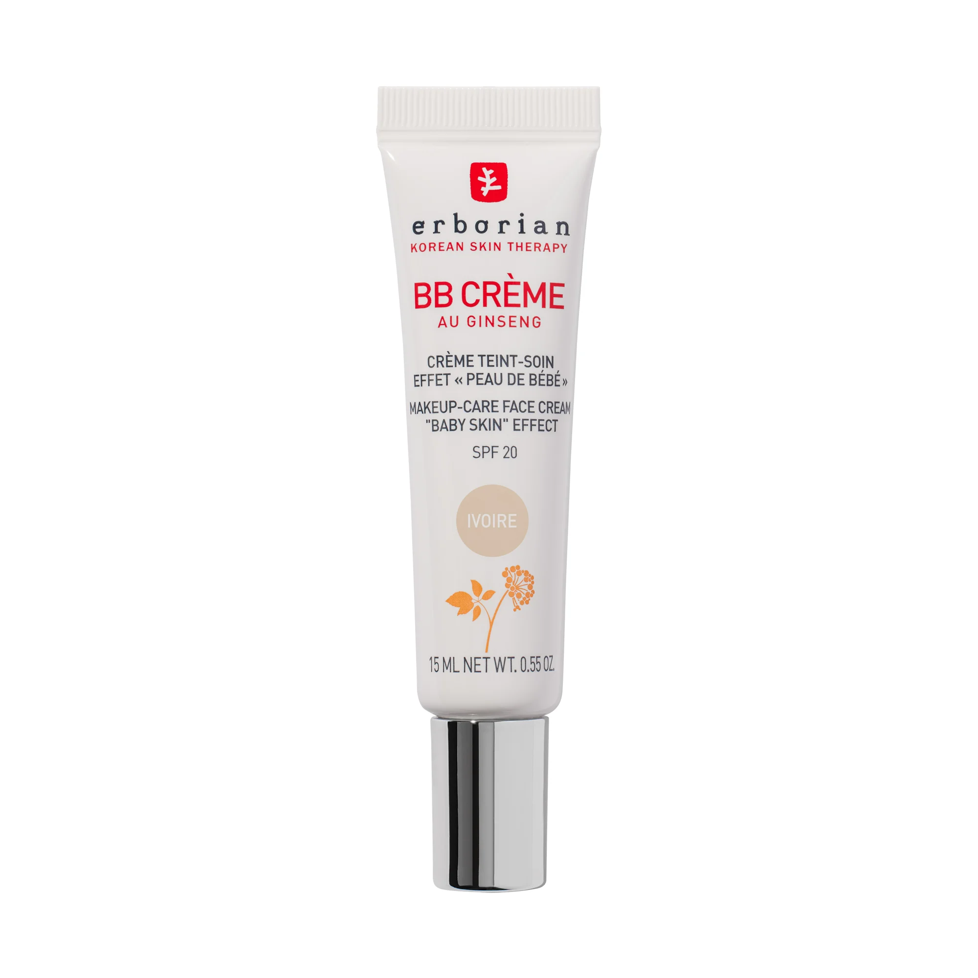 BB CRÈME AU GINSENG - Crème teint-soin effetpeau de bébé|- IVOIRE