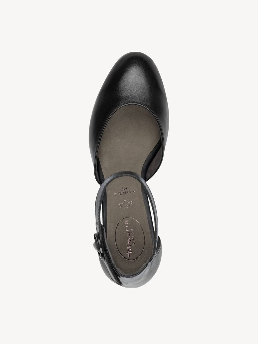 Leren Pumps - zwart