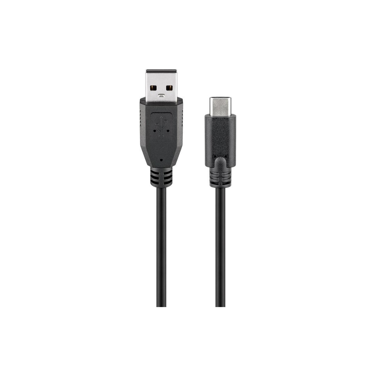 USB 2.0-kabel (USB-Câ„¢ til USB A), svart
