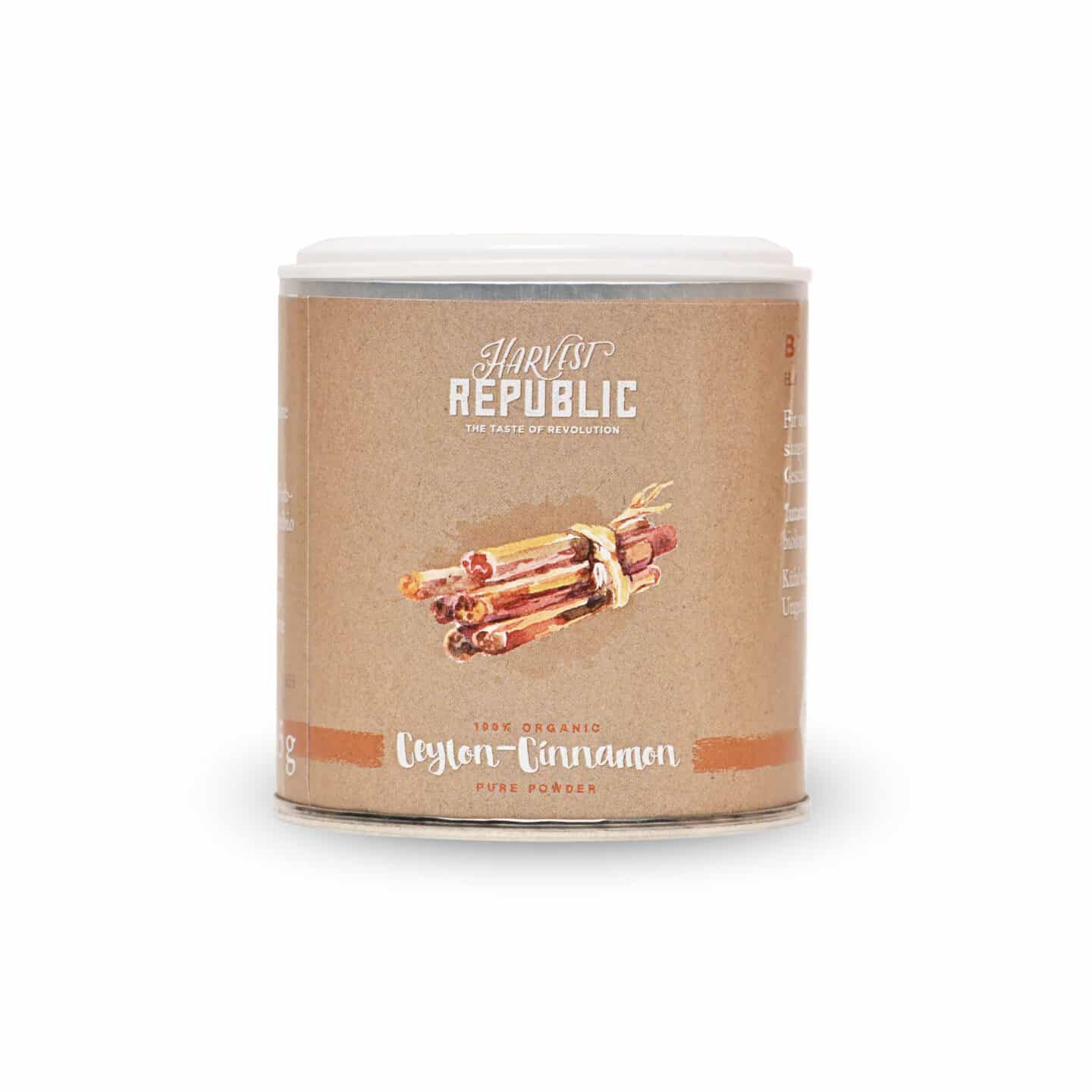 Harvest Republic Bio Ceylon-Cinnamon Spice Powder, Ceylon-Zimt