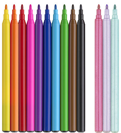 Faber-Castell Filzstifte - 13 st. - Unicorn Pastel
