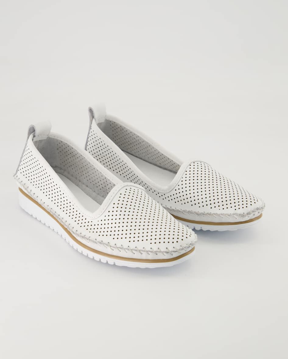 Andrea Conti 21714-001 Slipper in Weiß
