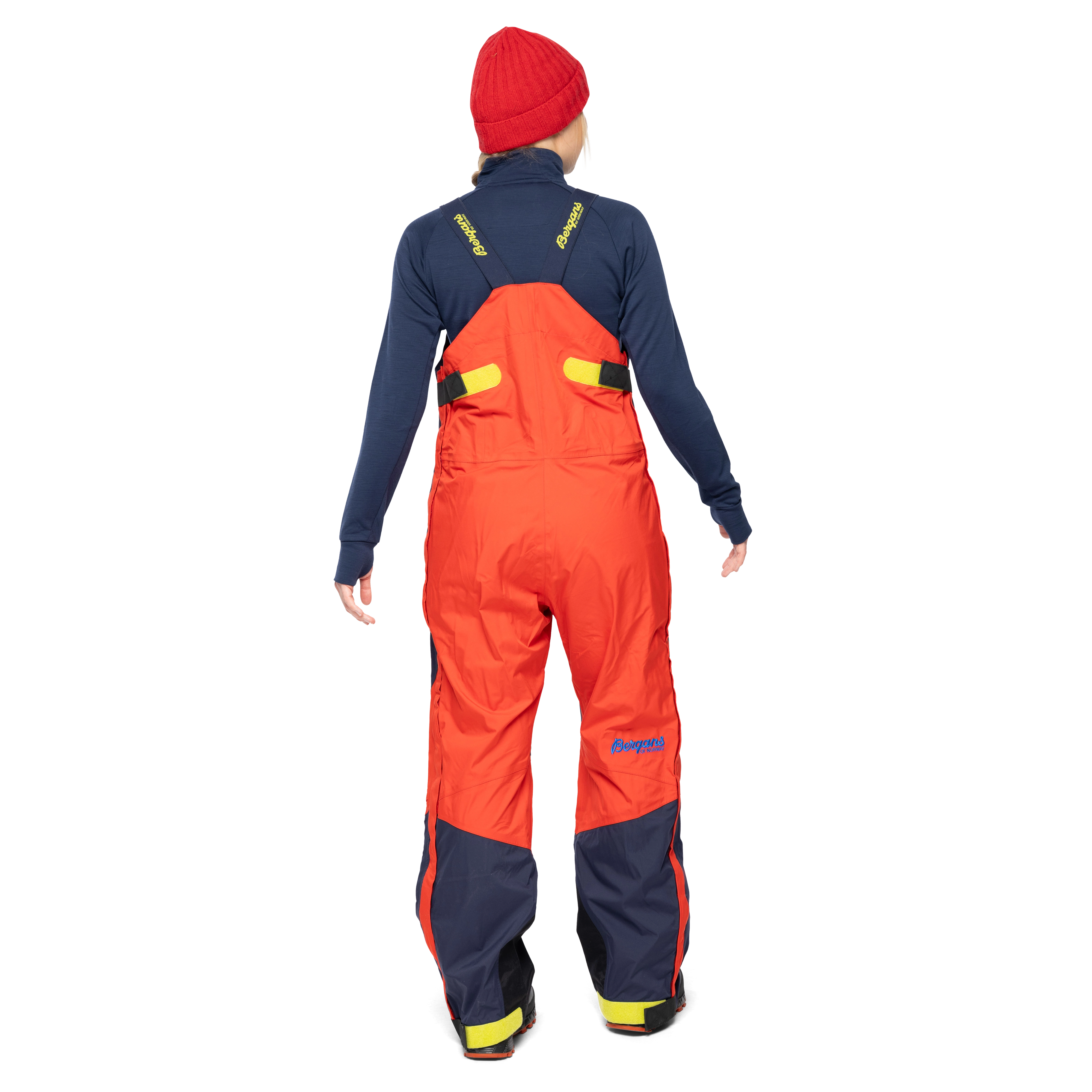 Arctic Expedition Salopette Navy / Bright Red