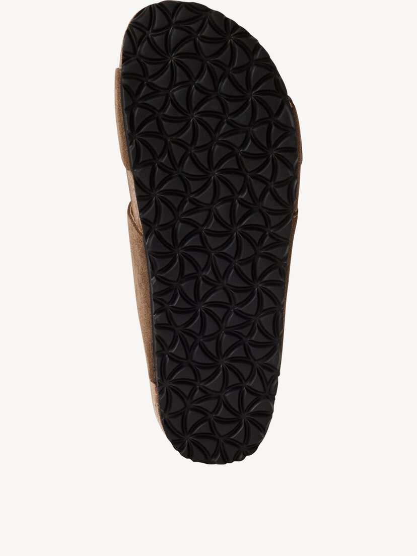 Leren Slipper - bruin