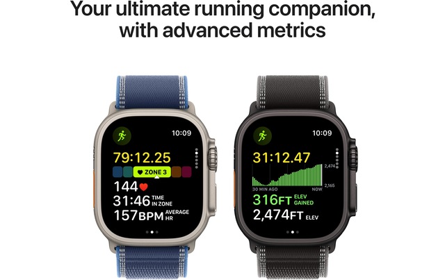 Apple Smartwatch »Watch Ultra 3 Titanium« Watch OS
