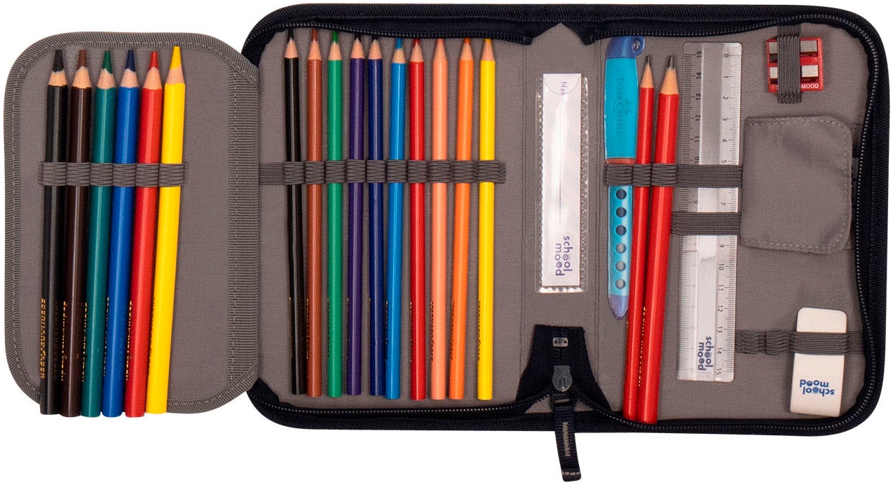 SCHOOL-MOOD® Schulranzen »Timeless Pro« retroreflektierende Flächen