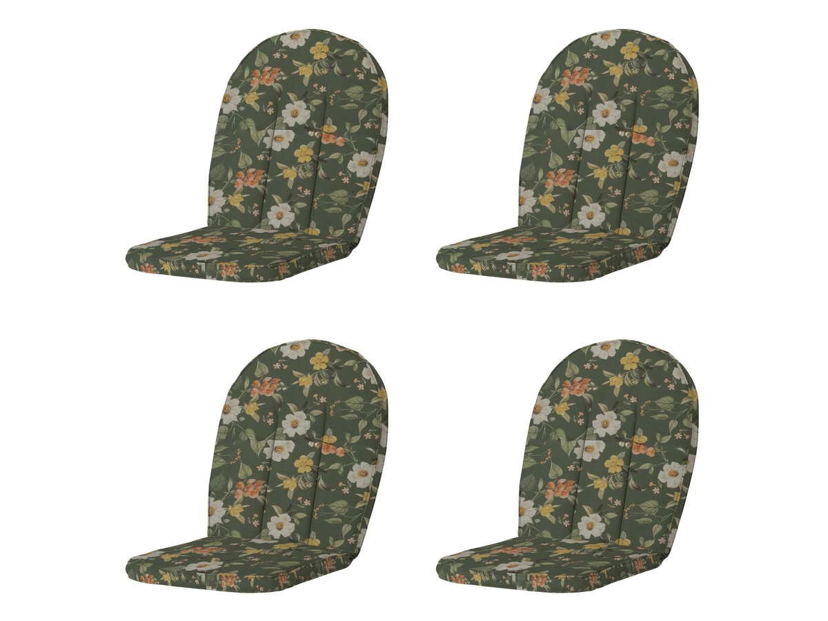 Madison Julliete Multi kuipstoelkussen hoge rug - Set van 4