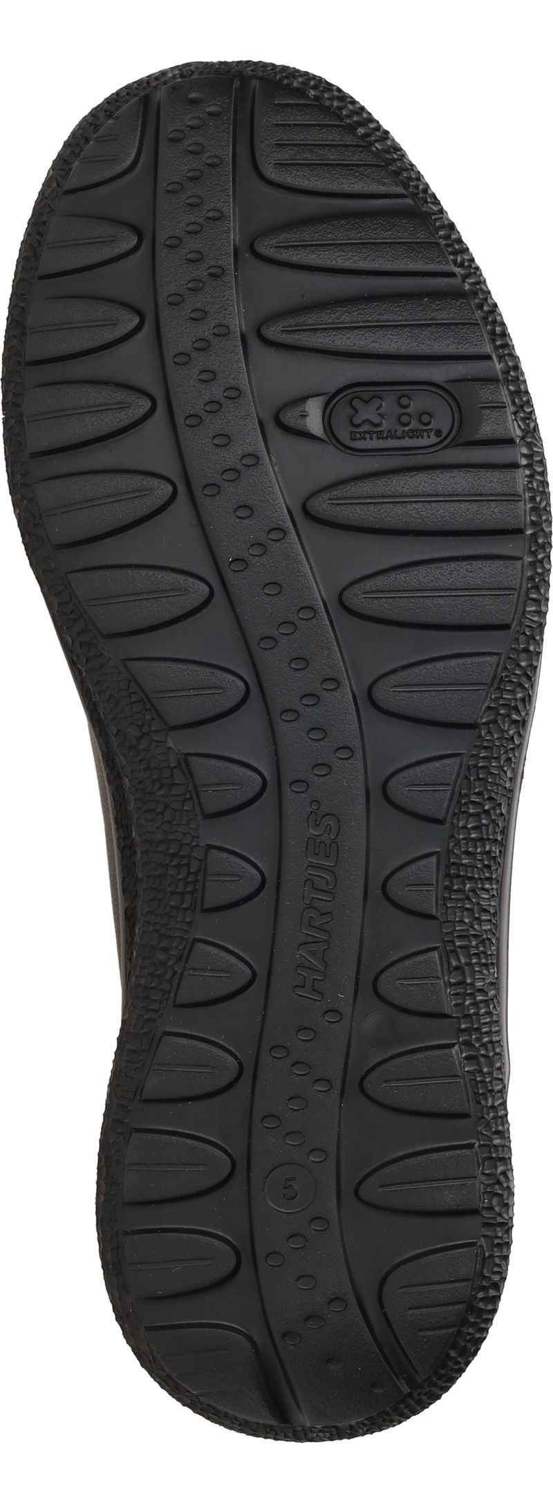 Hartjes Rap Sneakers Zwart Dames