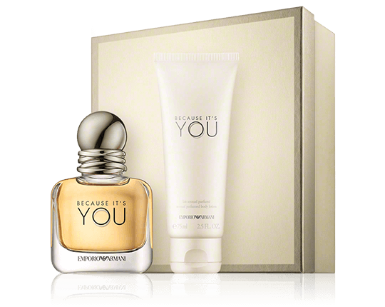 Giorgio Armani Because It's You Set mit Body Lotion 30ml-75ml
