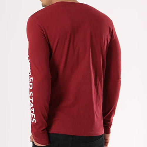 Tee Shirt Manches Longues Admin Bordeaux