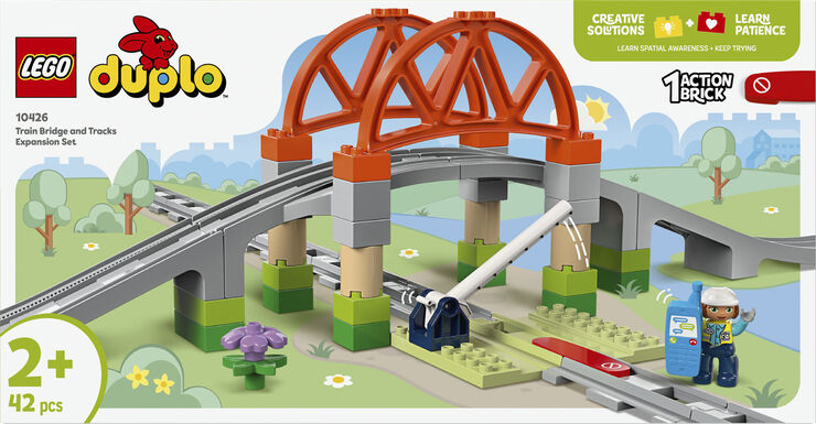 Lego Togbro og spor - udvidelsessæt