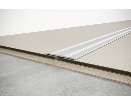 SKANDOR overgangsprofiel, zilver geanodiseerd, zelfklevend, 2x38x900 mm