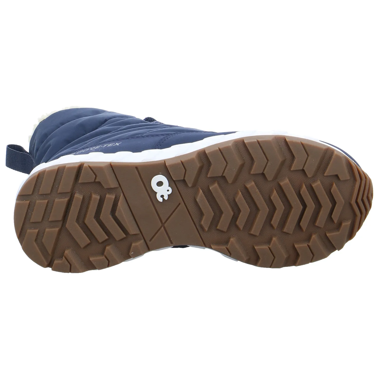 ZERO Mädchen-Snowboot Membrane Dunkelblau Textil  Snowboot