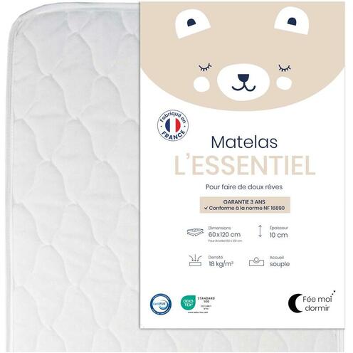 Matelas pour lit 60x120 L'ESSENTIEL - FEE MOI DORMIR