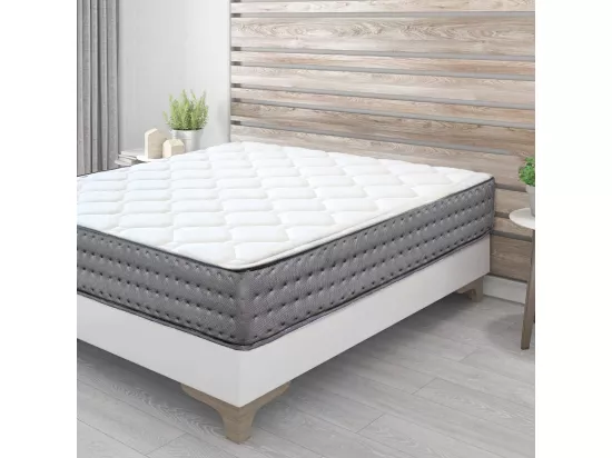 Matelas SAJA King Size, réversible en mousse 3D, avec face été/ hiver, indépendance du couchage, mémoire de forme - 180 X 200 X 20 cm