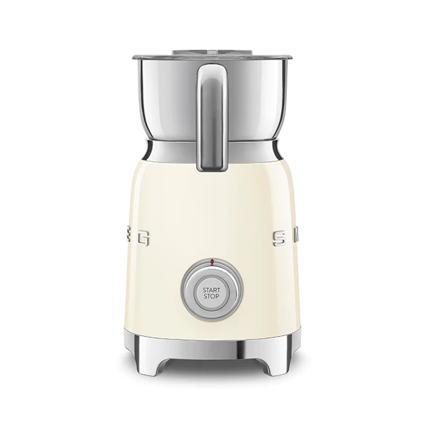 Chocolatière et mousseur de lait crème MFF11CREU Smeg