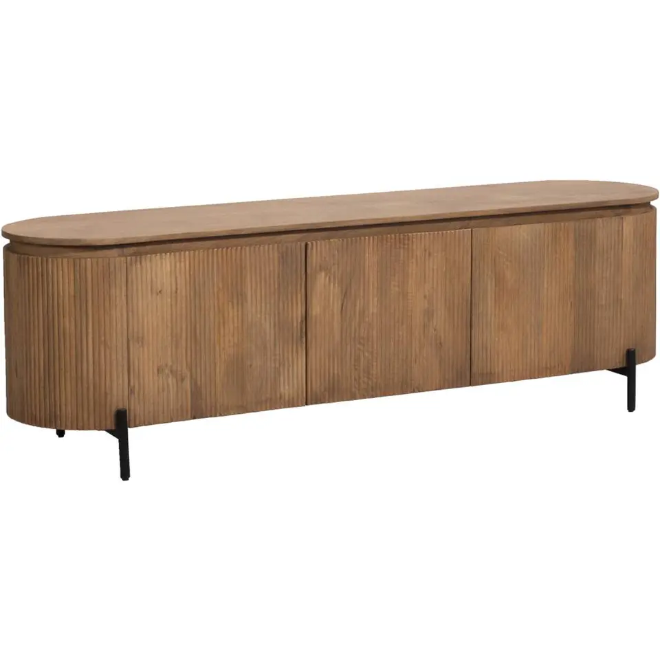 TV-meubel Vito - lichtbruin - 56x180x43 cm