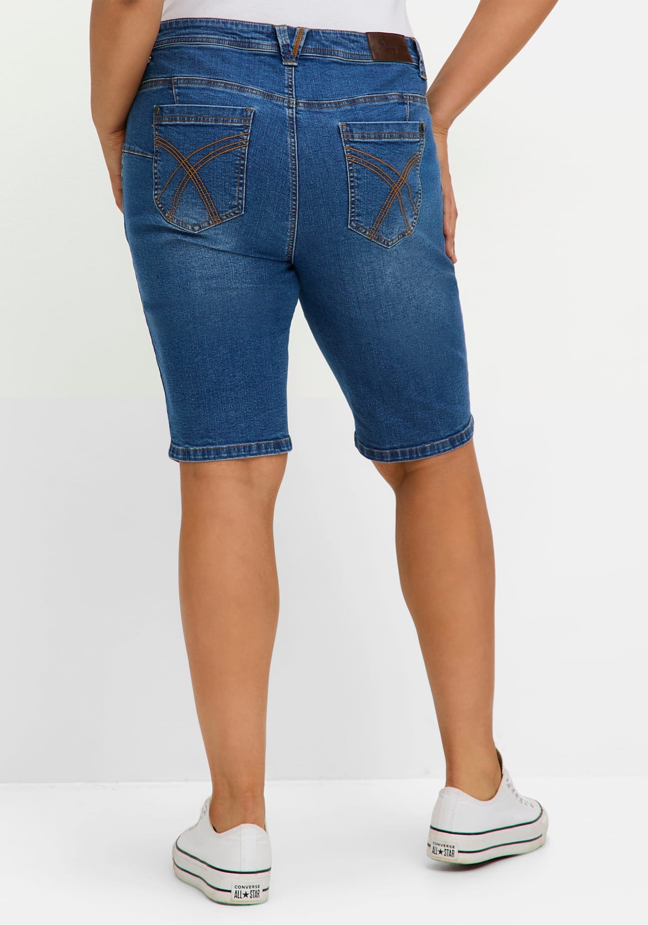 Sheego Jeansbermudas 1 Stk. tlg.