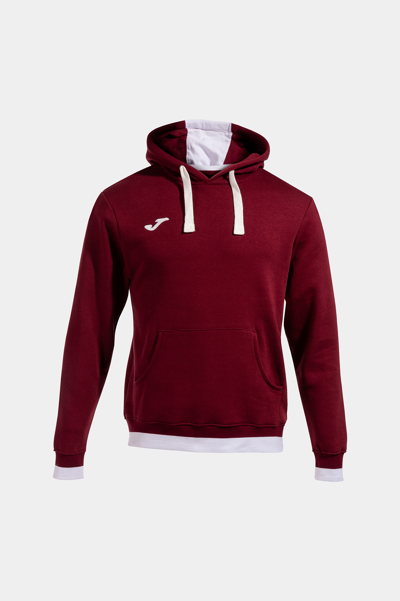 Moletom Comfort II Borgonha e Branco