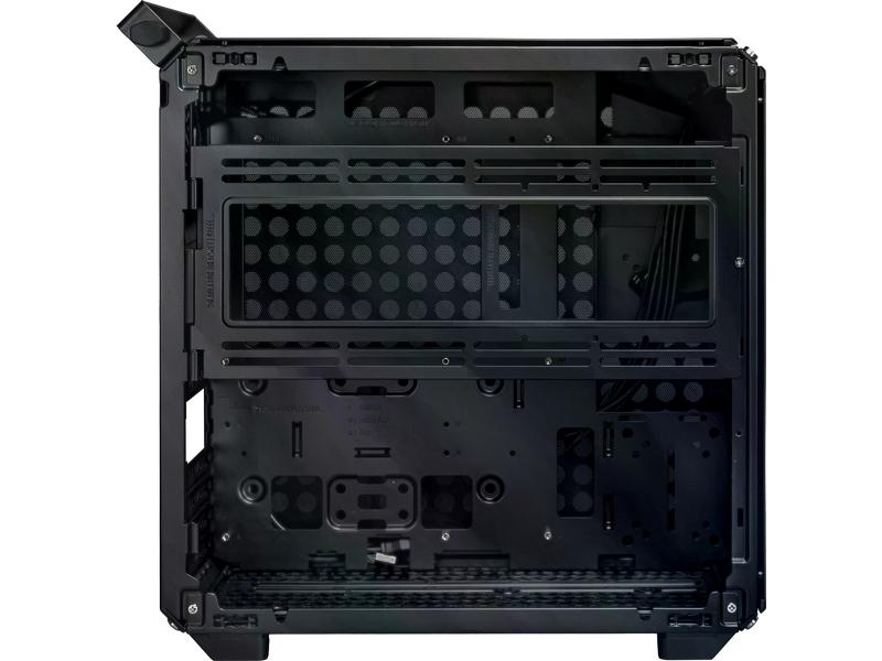 Cooler Master PC-Gehäuse Qube 500 Flatpack Schwarz Flexibel gestaltbarer Mini-Tower
