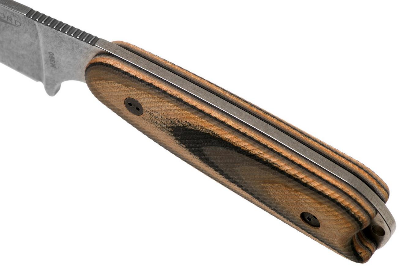 Bradford Guardian 3.5 Sheepsfoot 35SF-115-M390 Stonewash G-Wood 3D G10