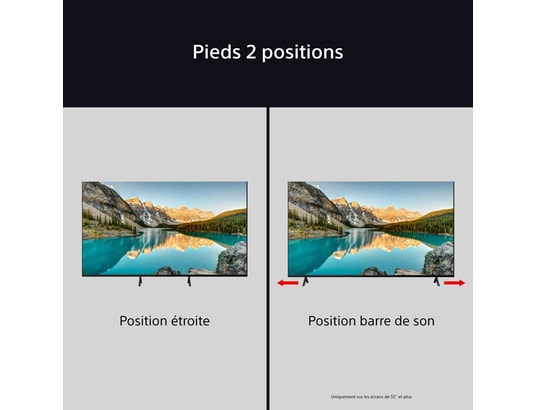 SONY - TV LED 4K 215 cm K85S35BP - Bravia 3 - Direct LED
