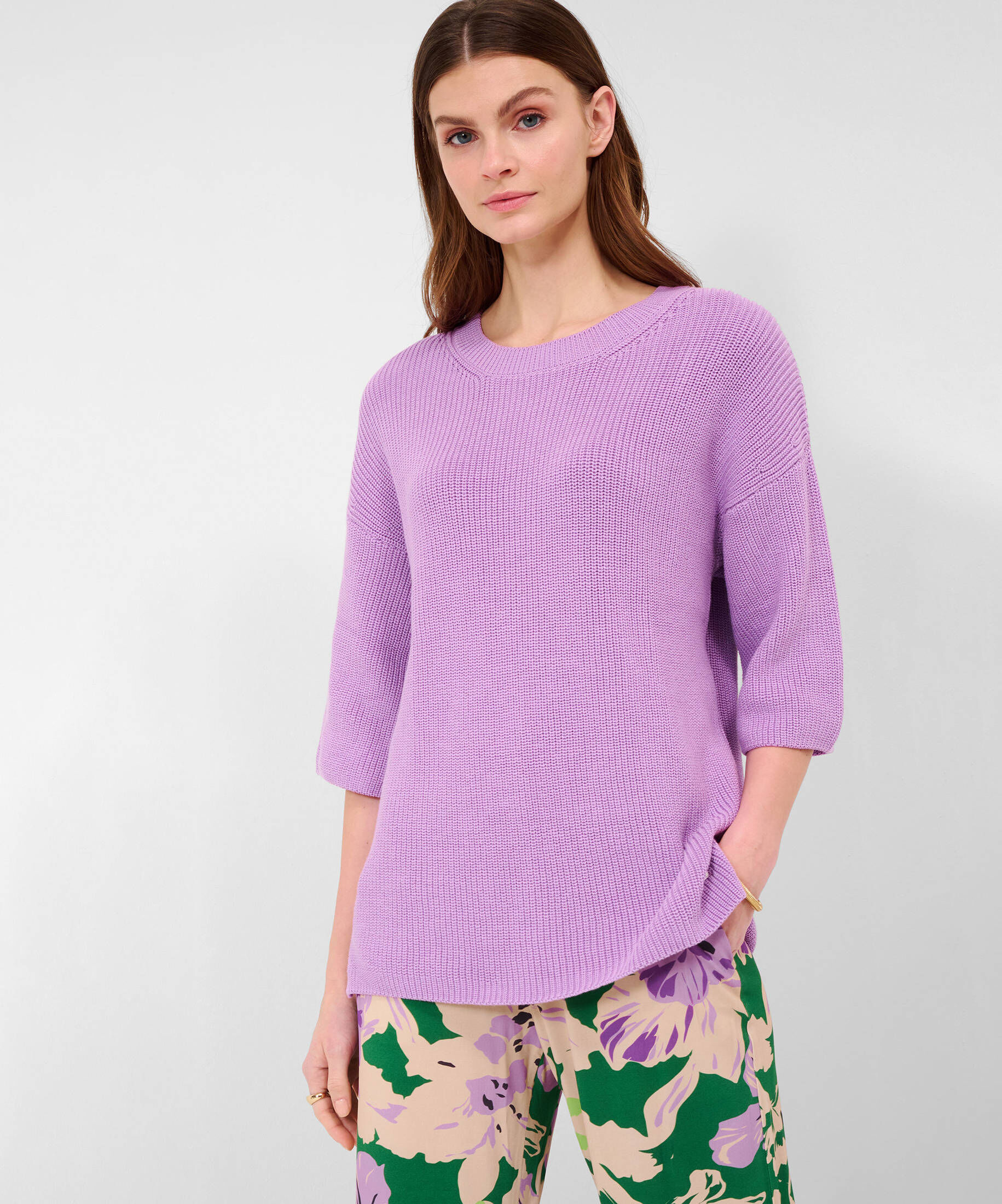 BRAX| Damen Strickpullover aus Baumwolle NOEMI